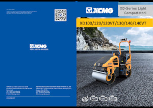 Тандемни вибрационни валяци XCMG XD120