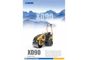 Тандемни вибрационни валяци XCMG XD90