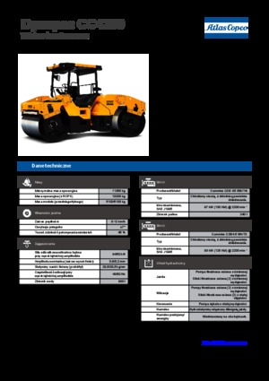 Тандемни вибрационни валяци Dynapac CC 4200