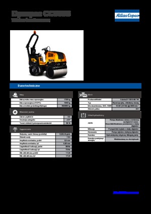 Тандемни вибрационни валяци Dynapac CC 900 S 