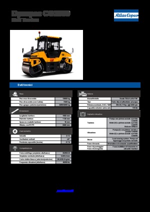 Тандемни вибрационни валяци Dynapac CG 2300