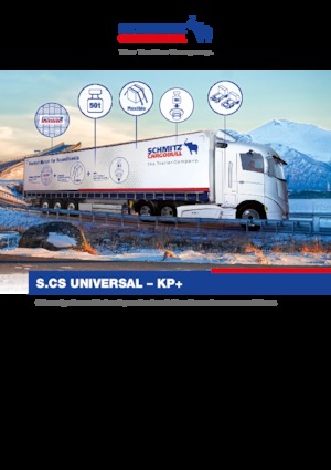 Полуремаркета с брезентова платформа Schmitz Cargobull S.CS UNIVERSAL-KP+