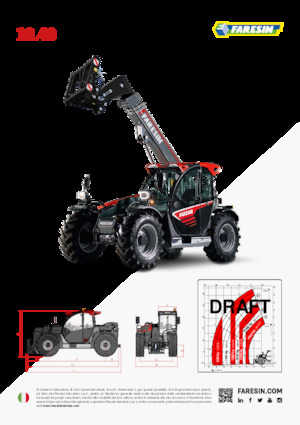 Телескопични манипулатори на материали Faresin Handlers 10.40 Excellence 85  