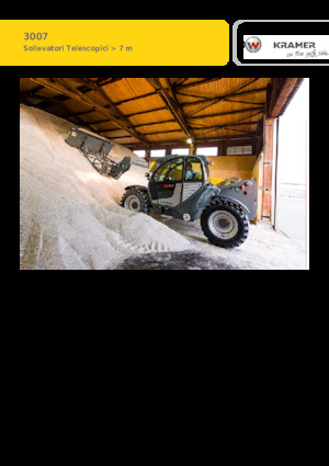 Телескопични манипулатори на материали Kramer 3007
