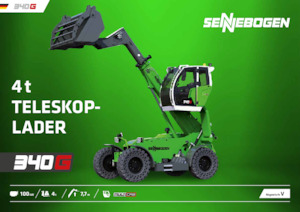 Телескопични манипулатори на материали Sennebogen 340 G 