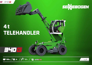 Телескопични манипулатори на материали Sennebogen 340 G 