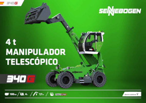 Телескопични манипулатори на материали Sennebogen 340 G 