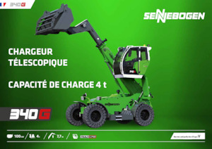 Телескопични манипулатори на материали Sennebogen 340 G 