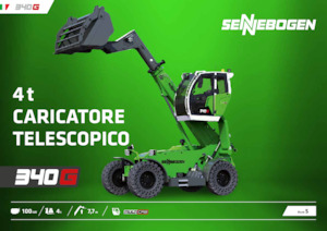Телескопични манипулатори на материали Sennebogen 340 G 