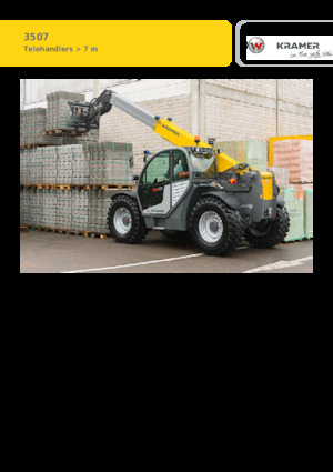 Телескопични манипулатори на материали Kramer 3507