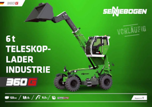 Телескопични манипулатори на материали Sennebogen 360 G 