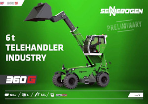 Телескопични манипулатори на материали Sennebogen 360 G 