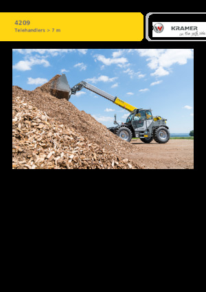 Телескопични манипулатори на материали Kramer 4209