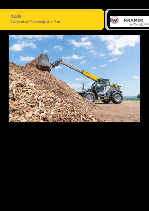 Телескопични манипулатори на материали Kramer 4209