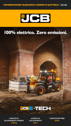 Електрически телескопични товарачи JCB 525-60E Hi-Viz 
