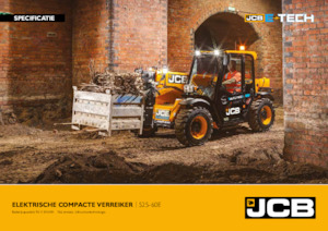 Електрически телескопични товарачи JCB 525-60E Hi-Viz 