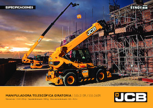 Телескопични манипулатори на материали JCB 555-210R 