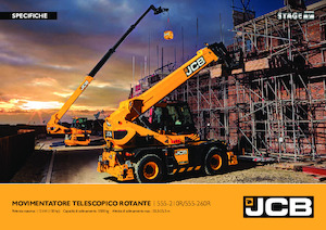 Телескопични манипулатори на материали JCB 555-210R 