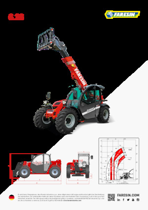 Телескопични манипулатори на материали Faresin Handlers 6.26 Classic 52