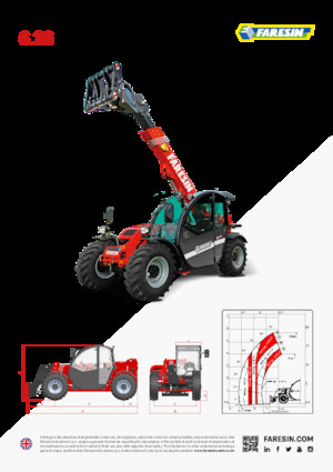 Телескопични манипулатори на материали Faresin Handlers 6.26 Classic 52