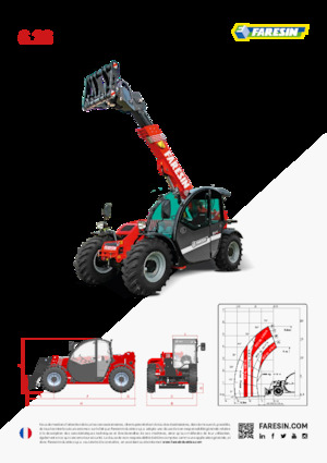 Телескопични манипулатори на материали Faresin Handlers 6.26 Classic 52