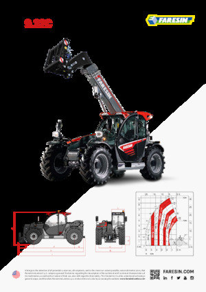 Телескопични манипулатори на материали Faresin Handlers 9.32C Classic 55