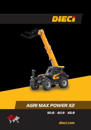 Телескопични манипулатори на материали Dieci Agri Max 50.8 Power X2