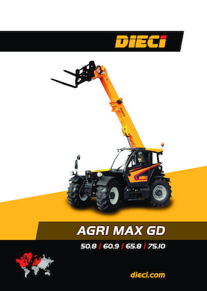 Телескопични манипулатори на материали Dieci Agri Max 75.10 GD