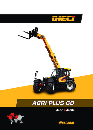 Телескопични манипулатори на материали Dieci Agri Plus 40.10 VS EVO2 GD