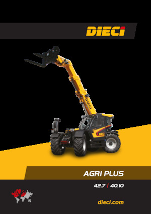 Телескопични манипулатори на материали Dieci Agri Plus 42.7 VS EVO2 GD