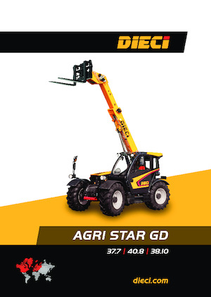 Телескопични манипулатори на материали Dieci Agri Star 40.8 EVO2 GD 