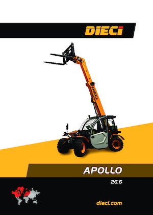 Телескопични манипулатори на материали Dieci Apollo 26.6