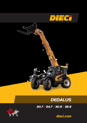 Телескопични манипулатори на материали Dieci Dedalus 30.7 GD