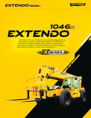 Телескопични манипулатори на материали Pettibone Extendo 1046X