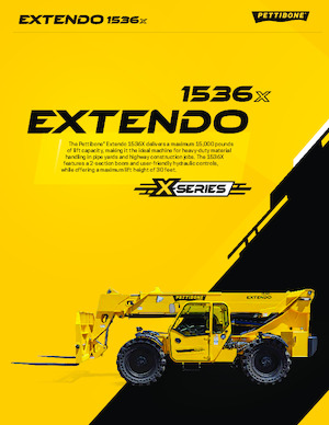Телескопични манипулатори на материали Pettibone Extendo 1536X