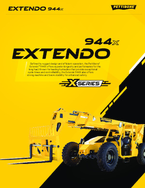 Телескопични манипулатори на материали Pettibone Extendo 944X