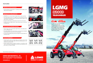 Телескопични манипулатори на материали LGMG  H1840