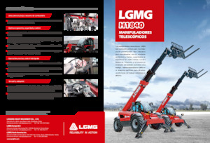 Телескопични манипулатори на материали LGMG  H1840