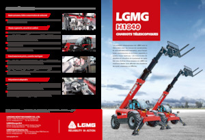 Телескопични манипулатори на материали LGMG  H1840