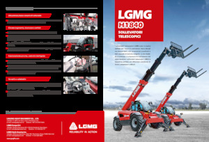 Телескопични манипулатори на материали LGMG  H1840