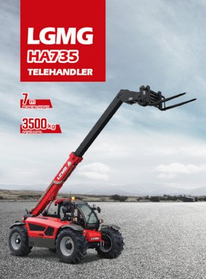 Телескопични манипулатори на материали LGMG  HA735