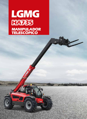 Телескопични манипулатори на материали LGMG  HA735