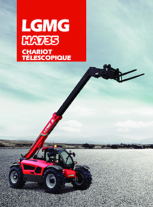 Телескопични манипулатори на материали LGMG  HA735