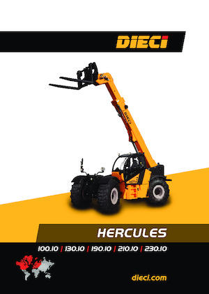 Телескопични манипулатори на материали Dieci Hercules 130.10