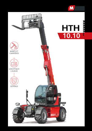 Телескопични манипулатори на материали MAGNI HTH 10.10