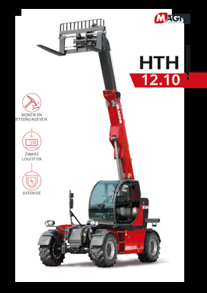 Телескопични манипулатори на материали MAGNI HTH 12.10