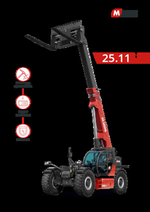 Телескопични манипулатори на материали MAGNI HTH 25.11