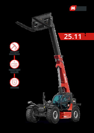 Телескопични манипулатори на материали MAGNI HTH 25.11