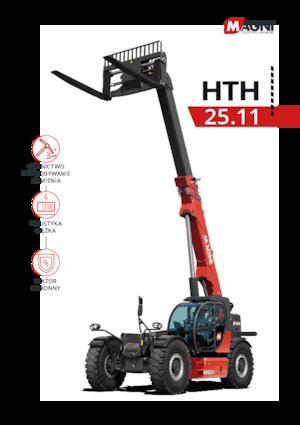 Телескопични манипулатори на материали MAGNI HTH 25.11