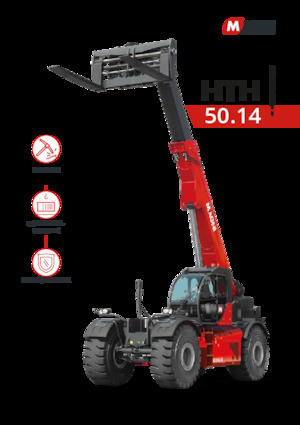 Телескопични манипулатори на материали MAGNI HTH 50.14